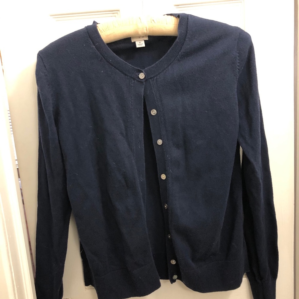 Navy Cardigan